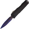 Microtech Auto Cypher II Select Damascus Purple Titanium