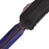 Microtech Auto Cypher II Select Damascus Purple Titanium
