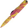 Microtech Cypher II D/E OTF Auto Folding Knife 3.5" Yellow