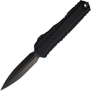 Microtech Auto Cypher II D/E OTF DLC M390MK Black