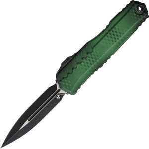 Microtech Auto Cypher II D/E X-51 Green M390MK