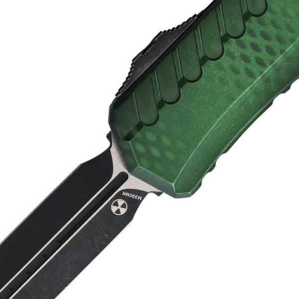 Microtech Auto Cypher II D/E X-51 Green M390MK