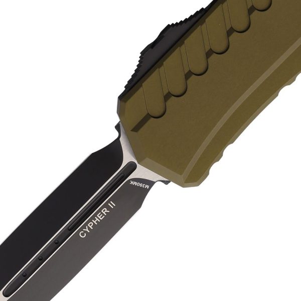 Microtech Auto Cypher II D/E OTF Green Dagger