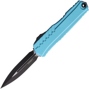 Microtech Auto Cypher II Turquoise D/E OTF