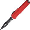 MCT12422RD.jpg Microtech Cypher II D/E OTF Auto Folding Knife Red 3.5in