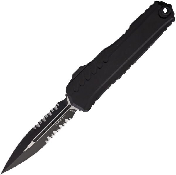 Microtech Auto Cypher II D/E OTF Tactical Black