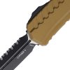 Microtech Auto Cypher II OTF Tan M390MK Dagger