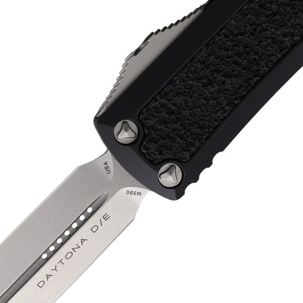 Microtech Auto Daytona D/E OTF - Stonewash Black
