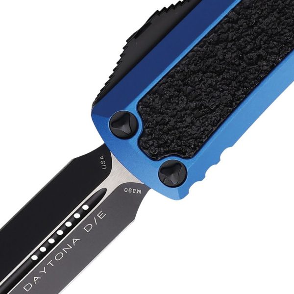 Microtech Auto Daytona D/E OTF - Blue Carbon Fiber