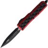 Microtech UTX-85 Daytona Red Aluminum OTF Knife