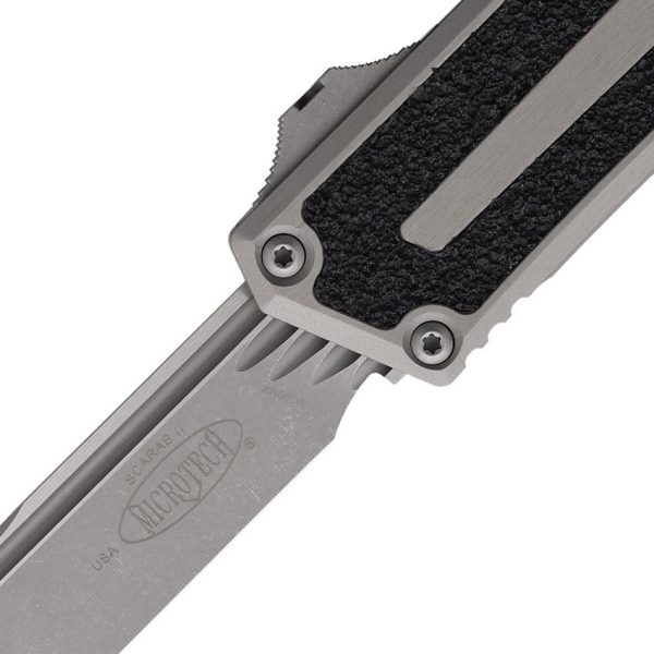 Microtech Auto Scarab II OTF S/E Gen III Gray