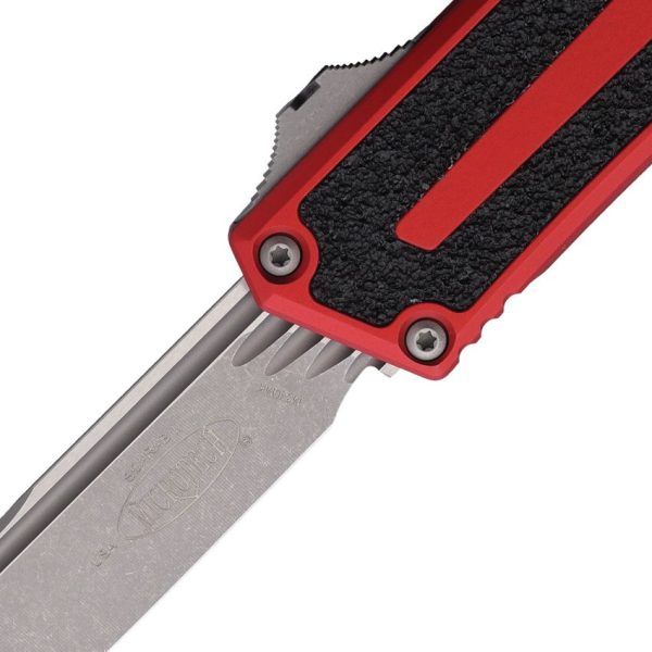 Microtech Auto Scarab II OTF Apocalyptic M390 Red