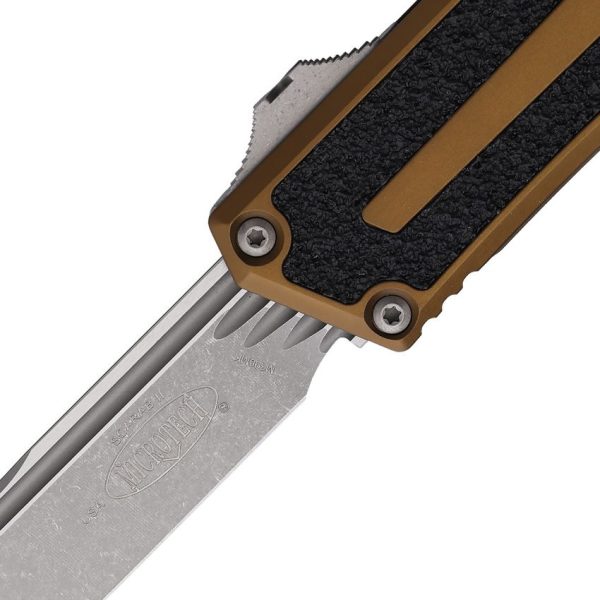 Microtech Auto Scarab II OTF Apocalyptic M390 Tan