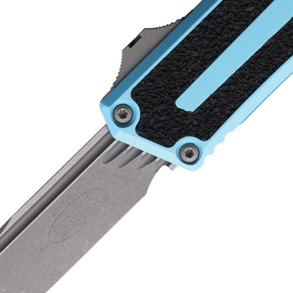 Microtech Auto Scarab II OTF Apocalyptic M390 Turquoise