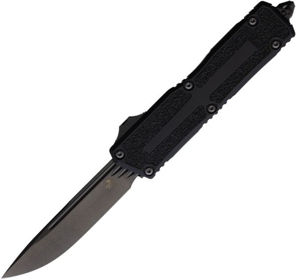 Microtech Auto Scarab II OTF Black DLC Double Edge