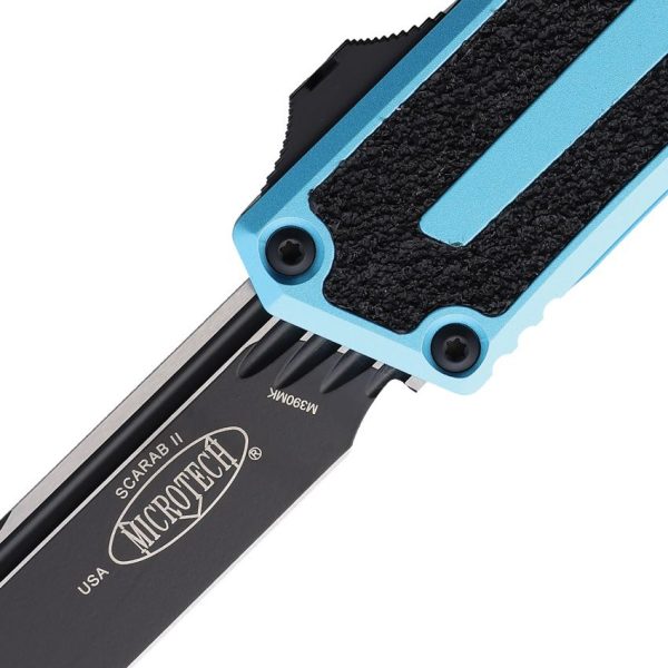 Microtech Auto Scarab II OTF Turquoise M390MK