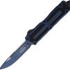 Microtech Scarab II Auto OTF Weathered Blue