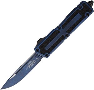 Microtech Scarab II Auto OTF Weathered Blue