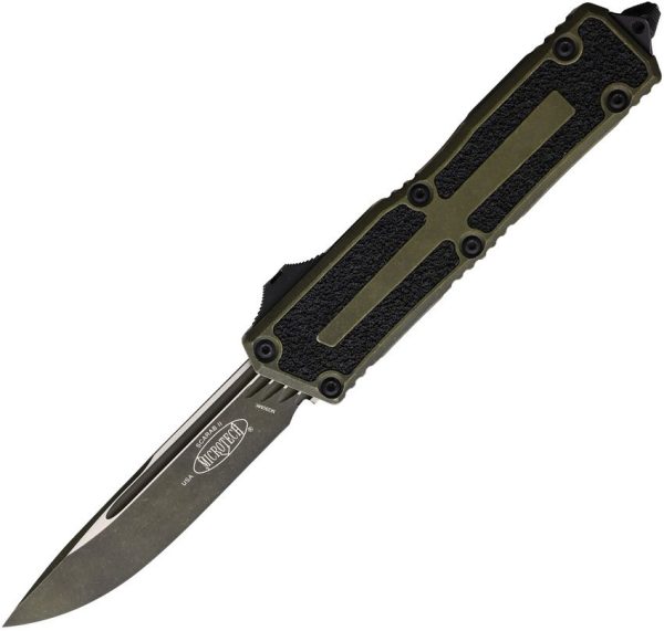 Microtech Scarab II Auto OTF Grenade Green