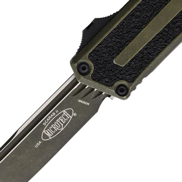 Microtech Scarab II Auto OTF Grenade Green