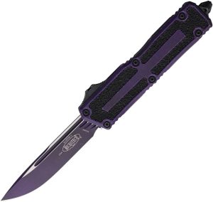Microtech Scarab II Auto OTF Stonewash Purple
