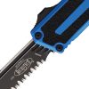 Microtech Scarab II Auto OTF Serrated Blue