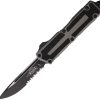 Microtech Scarab II Auto OTF Serrated Gray