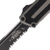 Microtech Scarab II Auto OTF Serrated Gray