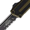 Microtech Scarab II Auto OTF Serrated OD Green