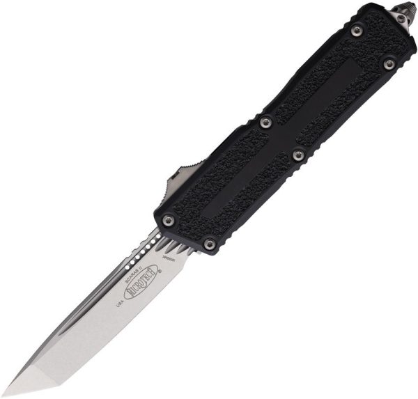 Microtech Auto Scarab II OTF Black Tanto M390MK