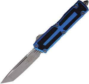 Microtech Auto Scarab II OTF Blue Apocalyptic