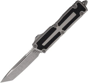 Microtech Auto Scarab II OTF Gray Apocalyptic