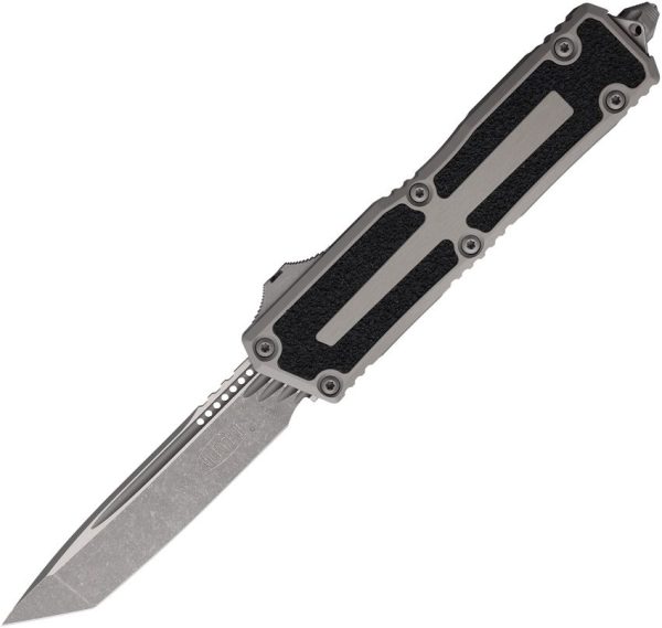 Microtech Auto Scarab II OTF Gray Apocalyptic