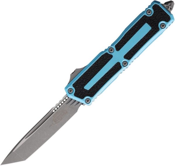 Microtech Auto Scarab II OTF Turquoise Apocalyptic