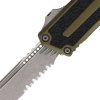Microtech Auto Scarab II OTF OD Green Serrated