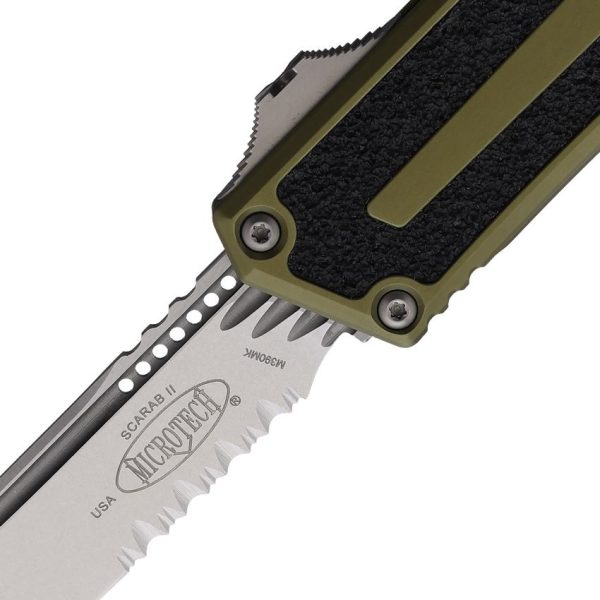Microtech Auto Scarab II OTF Gen III - OD Green M390MK