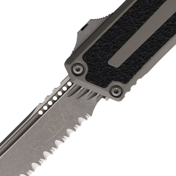 Microtech Auto Scarab II OTF Gen III AP - Gray M390MK