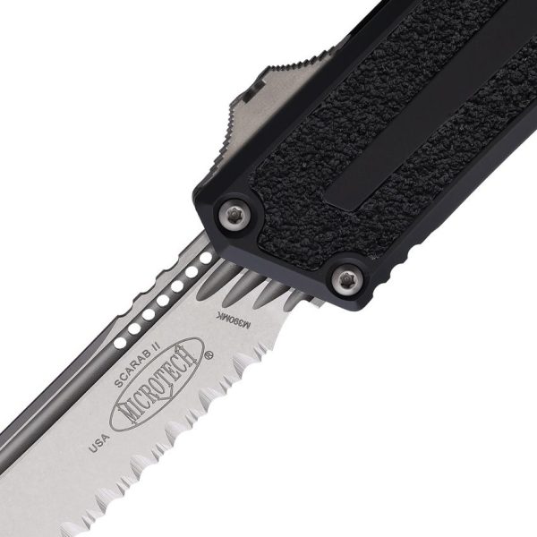 Microtech Auto Scarab II OTF Gen III - Black M390MK