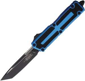 Microtech Auto Scarab II OTF Gen III - Blue Two-Tone M390MK
