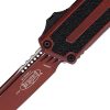 Microtech Auto Scarab II OTF - Weathered Crimson