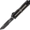 Microtech Auto Scarab II OTF Serrated - Gray