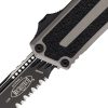 Microtech Auto Scarab II OTF Serrated - Gray