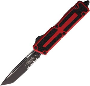 Microtech Auto Scarab II OTF Serrated - Red