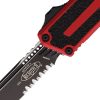 Microtech Auto Scarab II OTF Serrated - Red