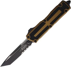 Microtech Auto Scarab II OTF Tan Tanto Knife