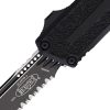Microtech Auto Scarab II OTF Black Serrated Tanto