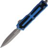 Microtech Auto Scarab II OTF Blue Apocalyptic Dagger