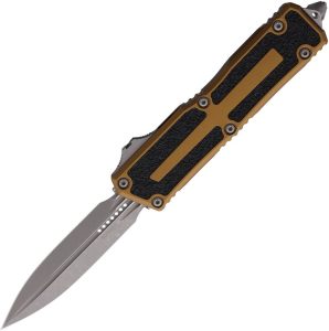 MCT128010APTA.jpg Microtech Auto Scarab II OTF Apocalyptic Tan