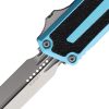 Microtech Auto Scarab II OTF Stonewash Turquoise