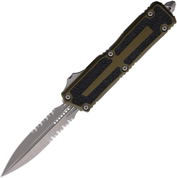 Microtech Auto Scarab II OTF OD Green Apocalyptic